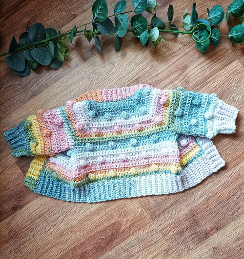 Child Skyler Cardigan Crochet Pattern PDF Digital download sizes Preemie to 10 years