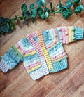 Child Skyler Cardigan Crochet Pattern PDF Digital download sizes Preemie to 10 years