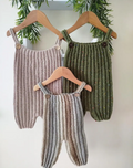 Little Rib Dungarees Crochet Pattern Sizes Preemie to 4 Years PDF Digital Download